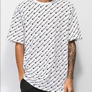 Champion Heritage All Over Print White T-Shirt
